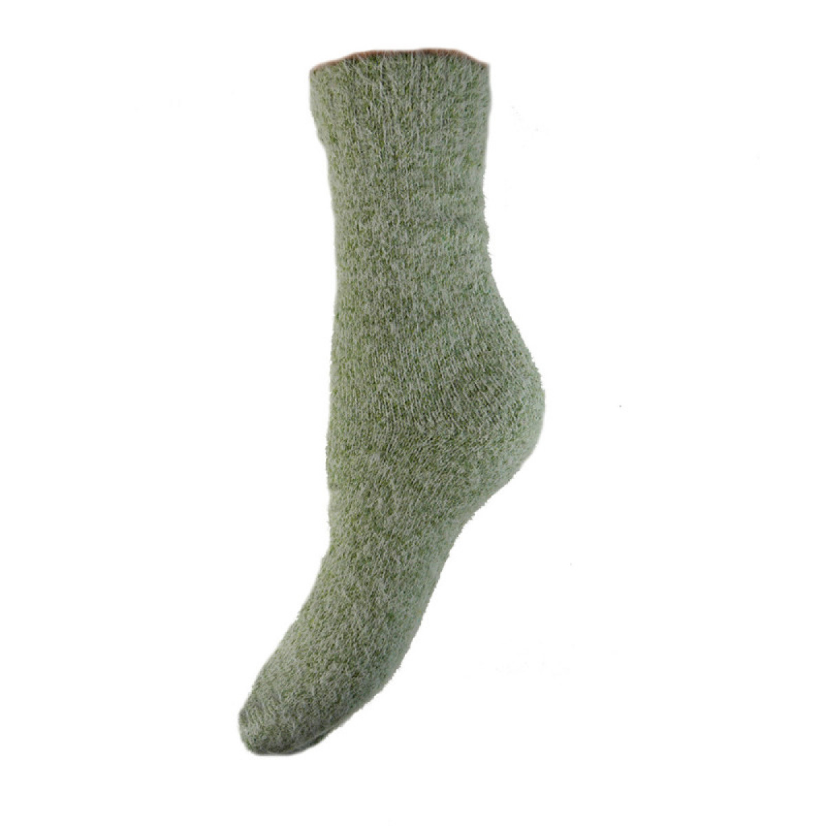 Super soft green wool blend socks ws386 size 4-7 » Joya
